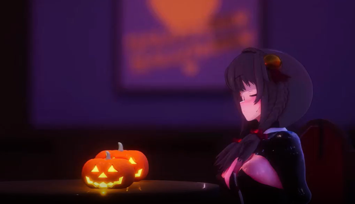 红魔族-岩原  万圣节的入场卷 骚气的女人出卖了自己封面图