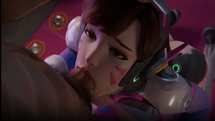 先是深喉口爆Dva，然后是后入爆操美少女的白虎鲍鱼，一下一下的猛烈的撞击着翘臀，爽爆了吧封面图