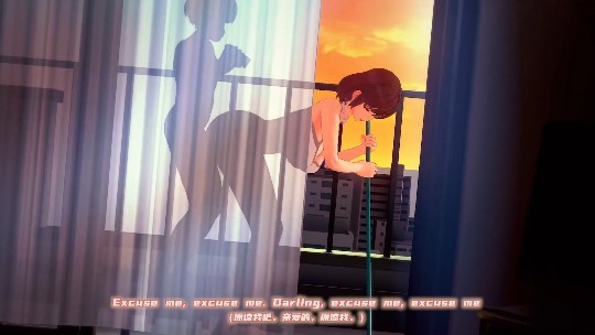 淫词艳曲 excuse me × baam#动漫#3D#抖音风封面图