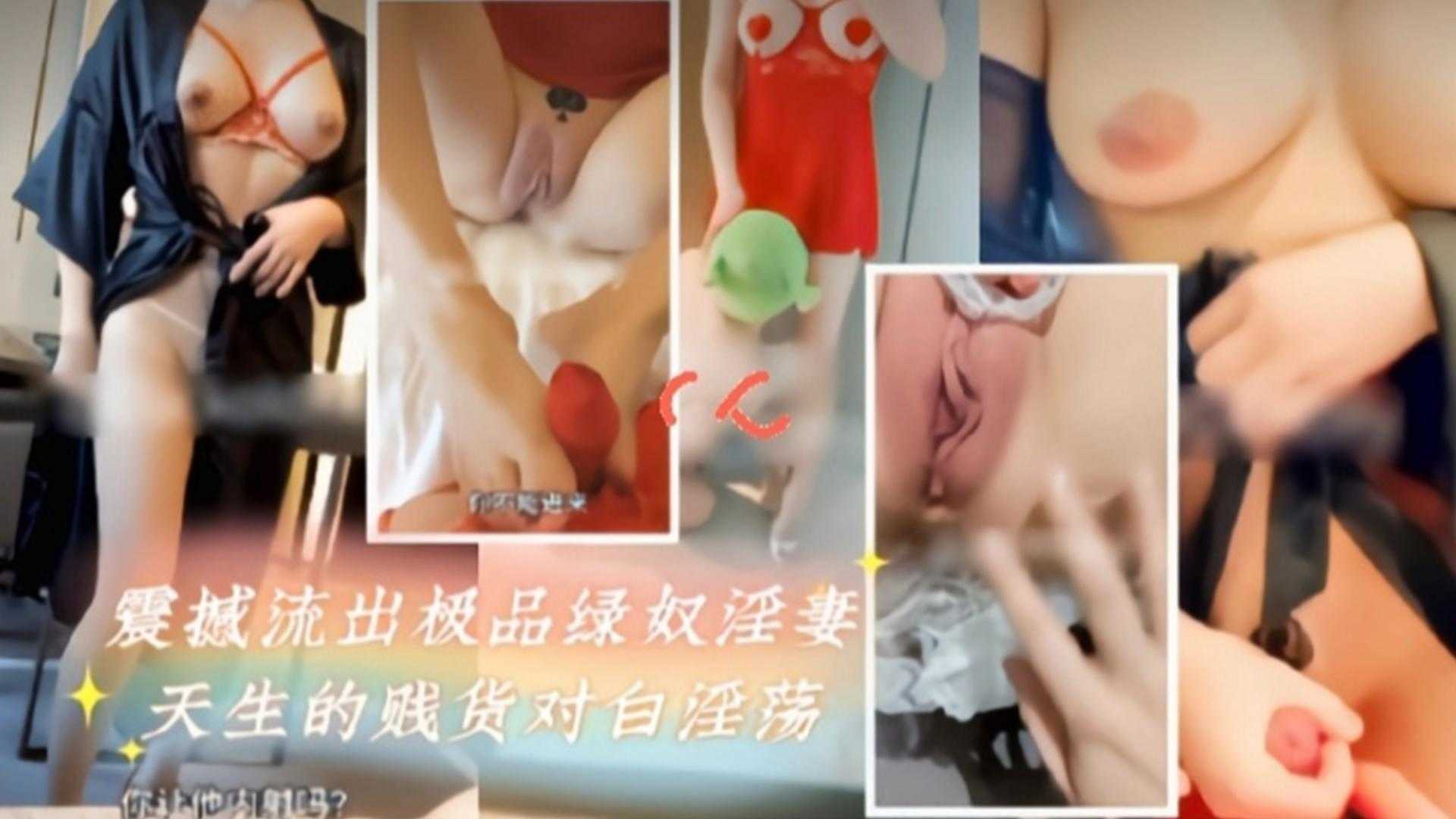 （震撼流出）极品绿奴淫妻，天生的贱货对白淫荡封面图