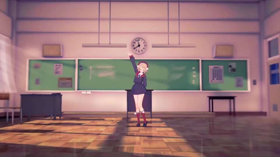 MMD 可爱女孩舞啪×多角色纯舞#3D封面图