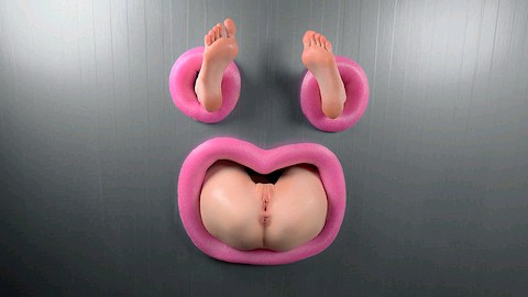 被固定在墙上的粉穴萝莉封面图