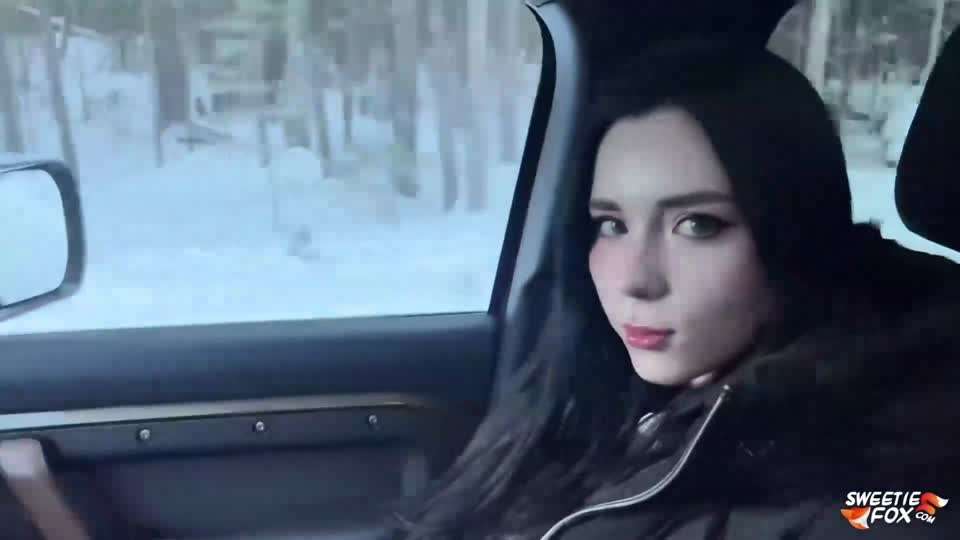 【欧美】尤物sweetiefox作品合集 大雪中的顺风车封面图