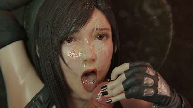 蒂法颜射口爆深喉内射封面图