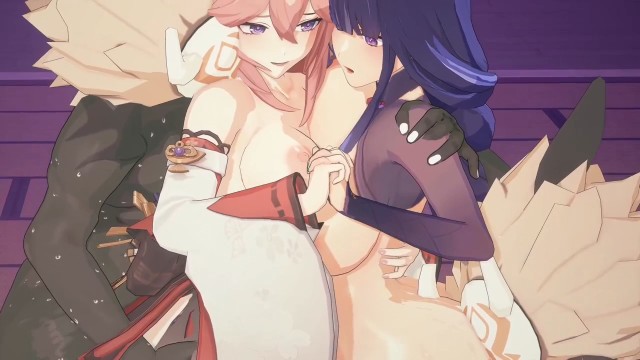 原神 雷神和八重封面图