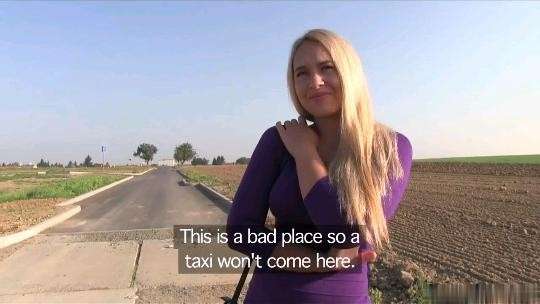 【户外搭讪系列】与金发少女户外野战封面图