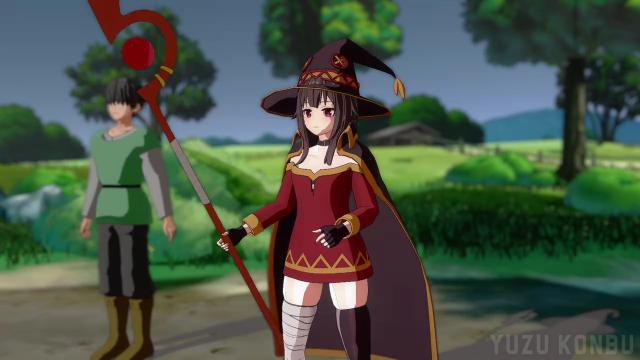 爆裂魔法打ったあとの魔力切れ無抵抗めみんをオホみたいにぱんぱんしまくる封面图