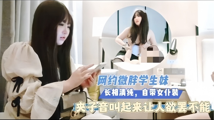 探花猴子网约微胖学生妹长相清纯自带女仆装夹子音叫起来让人欲罢封面图