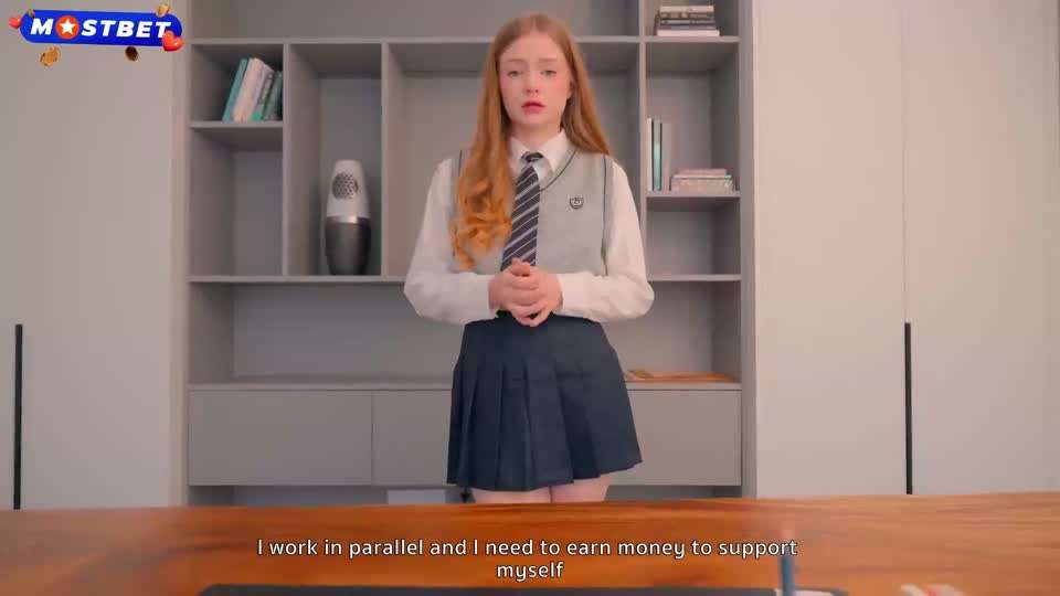 邪恶的校长威胁漂亮女学生办公室性爱后入大肥逼第一视角颜射封面图